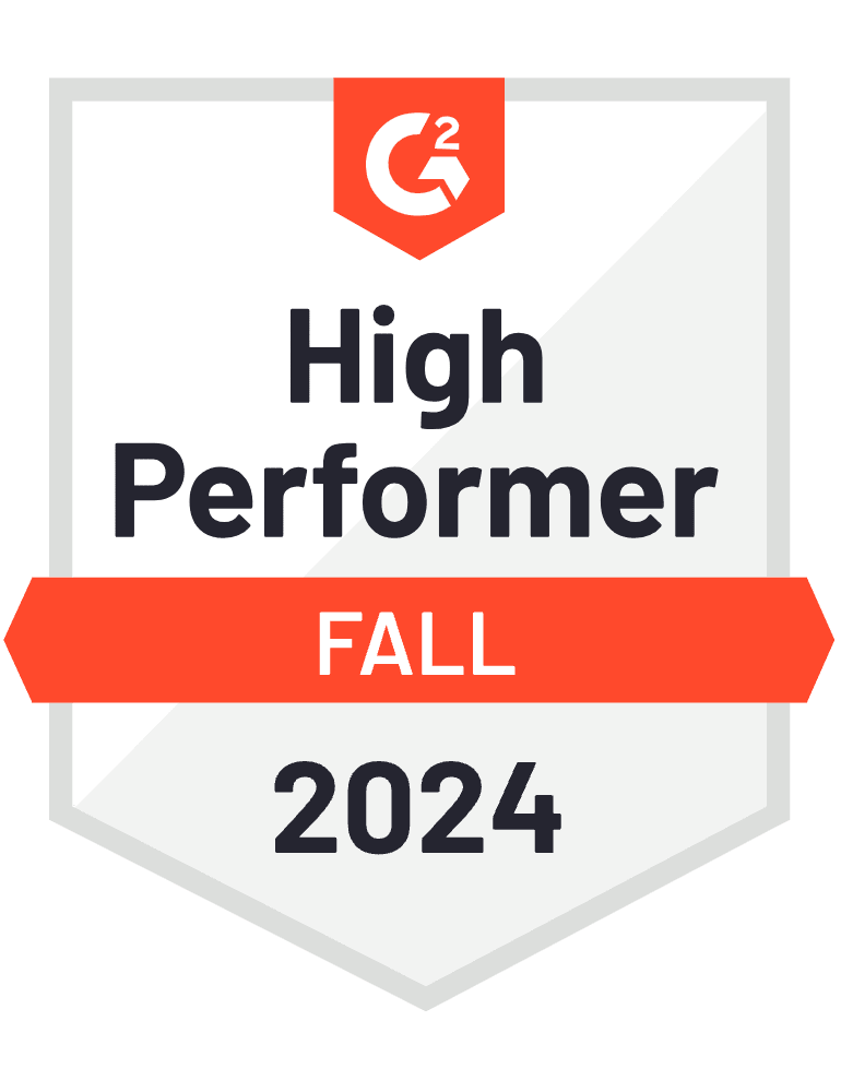 Badge: High Performer - Fall 2024